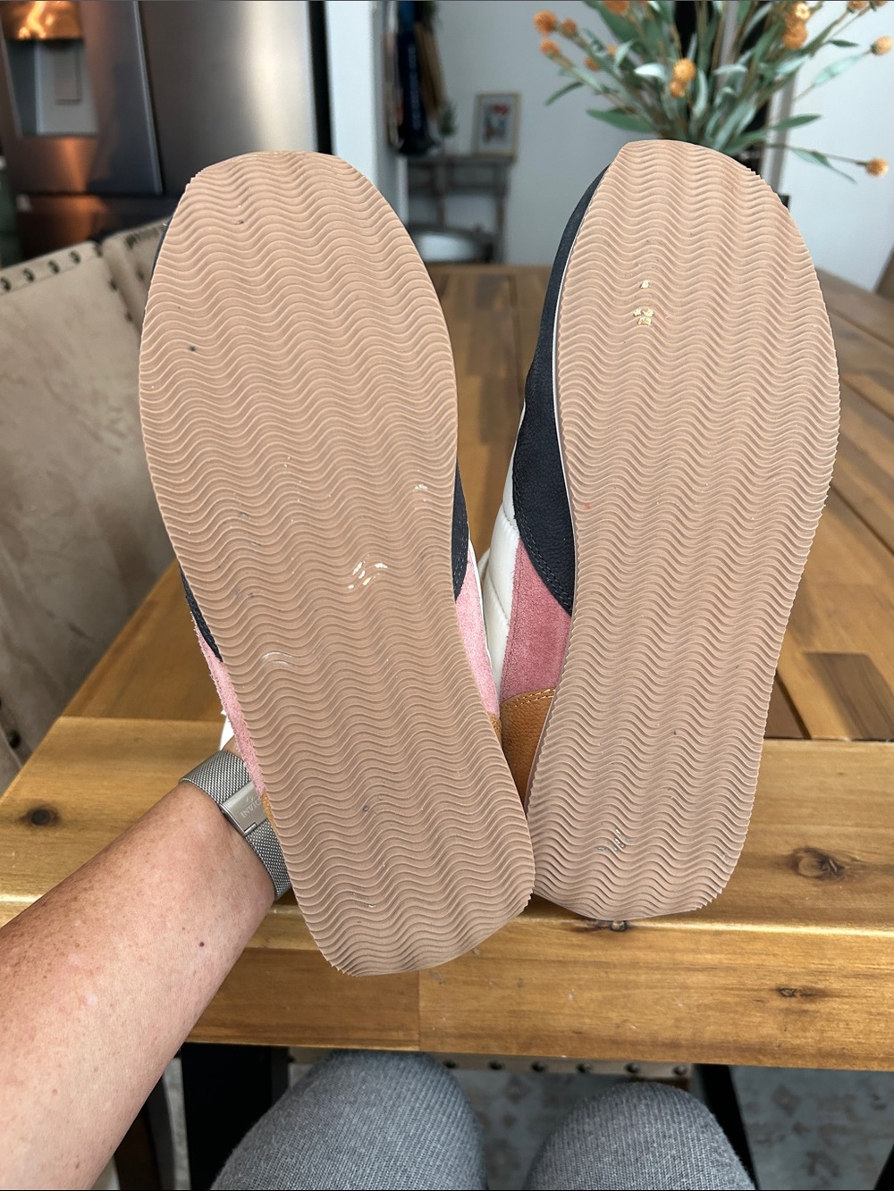 Madewell League Sneakers in Washed Nubuck & Suede - Picture 4 of 9